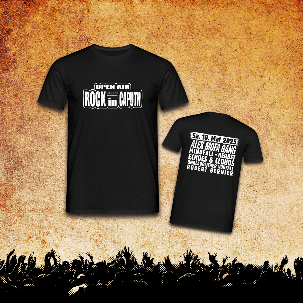 Rock in Caputh 2025 Festivalshirt – Unisex